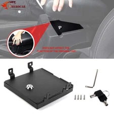 Locking Storage Center Console Safe Box Armrest For Jeep Wrangler JK 2011-2018