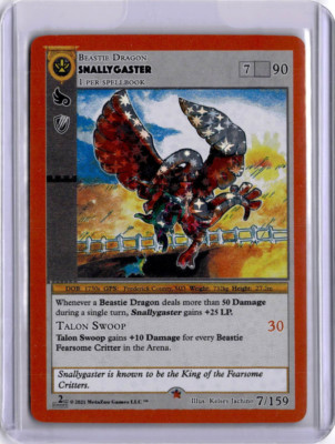 #07/159 - SNALLYGASTER - REVERSE HOLO - CRYPTID NATION 2ND ED - METAZOO - ENG