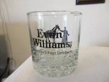Evan Williams with Horse Kentucky's First Distiller Bourbon Lo-Ball Glass
