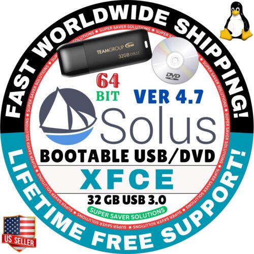 SOLUS LINUX OS LIVE/FULL 64 BIT USB/DVD BUDGIE, GNOME, PLASMA, XFCE para MAC/PC - Imagen 7 de 27