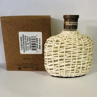John Varvatos Artisan Pure Tester Box 4.2oz/125mL Men's EDT