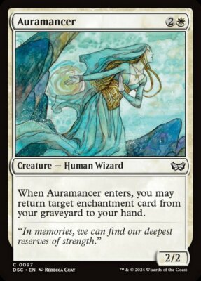 Auramancer x1 - Commander: Duskmourn: House of Horror - NM-Mint, English - Comma