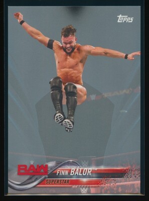 Finn Balor 2018 Topps WWE Then Now Forever Silver #131 /25