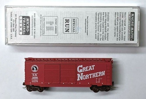 MTL S Micro-Trains Special Run 97.70 Great Northern GN 3250 40 pies vagón de carga | Zustand: New