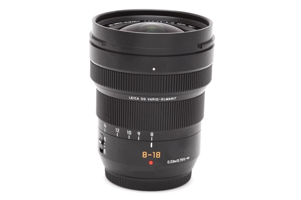 Mint Panasonic Leica DG Vario-Elmarit 8-18mm f2.8-4 ASPH. Lens with Box #47093 - image 2 of 4