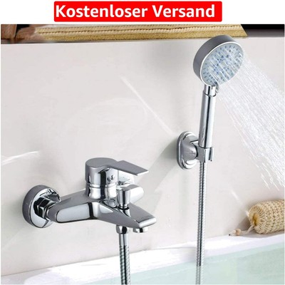 Einstellbare Wandmontage Badewannenarmatur mit langlebiger Keramik Mischbatterie