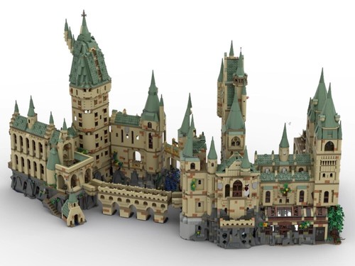 Harry Potter Ultimate Modular Hogwarts MOC Building Block 2nd Edition Set Łė 〇 - Picture 4 of 6