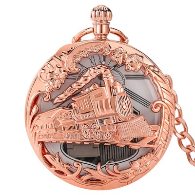 2 In 1 Luxury Vintage Quartz Pocket Watch Musical Box Holiday Birthday Gift t