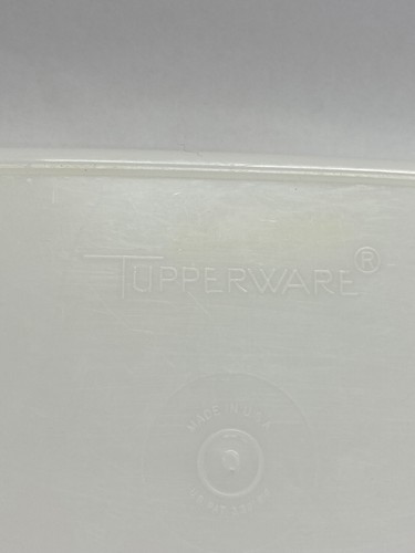 Vintage Tupperware 713-2 Pak N Store Storage Container w/ Lid - Sheer - Picture 6 of 7