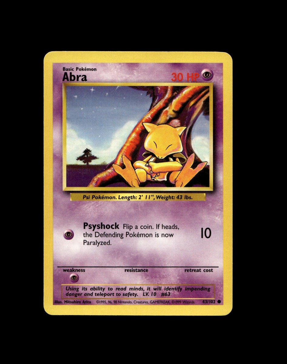 1999 Pokemon Base Set: Choose Your Card! All Cards Available- FREE