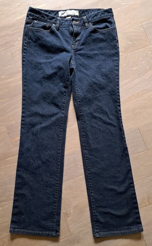 ANN TAYLOR LOFT ORIGINAL BOOT CUT DARK BLUE STRETCH JEANS SIZE 6