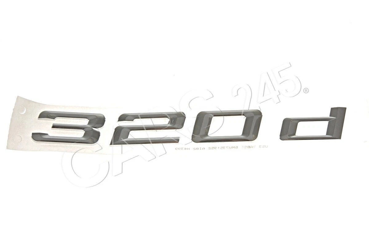 Genuine BMW F34 Trunk Lid 320d Emblem Badge Logo OEM 51147351952 