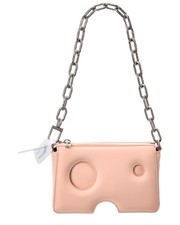 Off-white™ Burrow 20 Leather Shoulder Bag Women's Pink