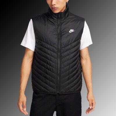 Nike Therma-Fit Windrunner Midweight Puffer Vest FB8202-011 Black