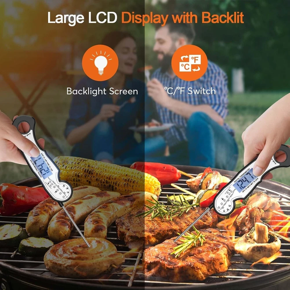 Meat Thermometer Digital Fast Instant Read Food Thermometer for Cooking