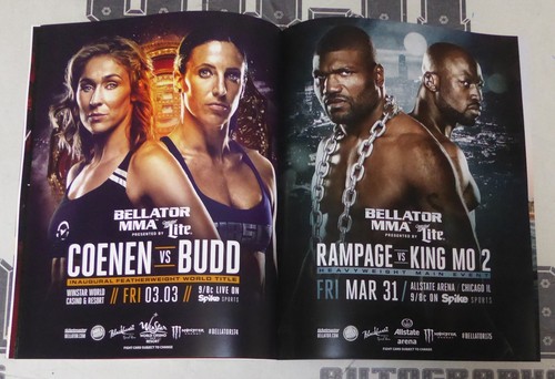 Fedor Emelianenko Signed Bellator 172 MMA Event Program BAS COA vs Matt Mitrione - Picture 8 of 11