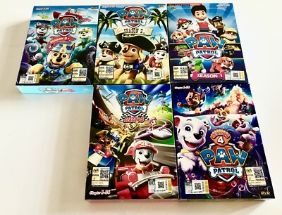 パウ・パトロール シーズン1-5 DVDセット PAW Patrol (Season 1 - 5) Collection ~ All Region ~ Brand New