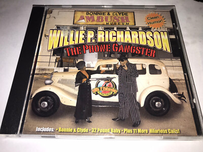 Willie P. Richardson The Phone Gangster Cd Comedy