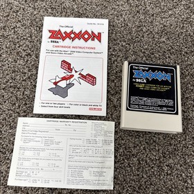 Zaxxon &ndash; Atari 2600 VCS &ndash; Complete in Box &ndash; Tested & Working