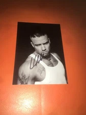 Liam Payne Autograph Dedication Cardboard Photo