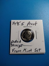 1975 S Proof Roosevelt Dime estratto dritto da set come nuovo