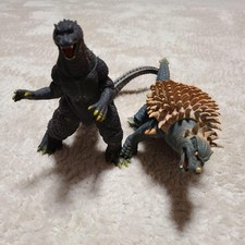 Godzilla Anguirus Soft Vinyl Collectible Figures 20cm Used
