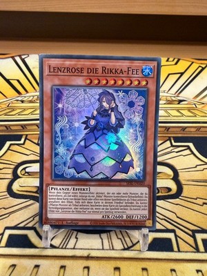 Yugioh Lenten Rose the Rikka Fairy Super Rare SESL-EN020