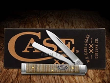 Case xx Knives Baby Doc Natural Curly Maple Wood 11423 Pocket Knife Stainless