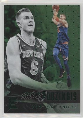 2017-18 Panini Essentials Green Kristaps Porzingis #154 g2e