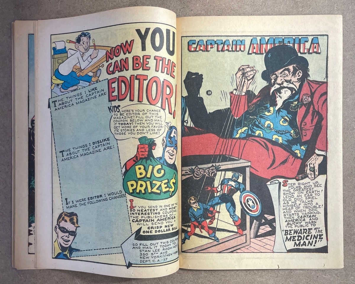 Captain America #57 [1946] FN+ 6.5 or Better | eBay