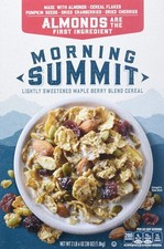 General Mills Morning Summit Cereal 38oz Almonds Maple Berry Blend 15g Whole ...