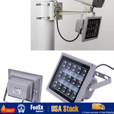 30W 12V IR Infrared Illuminator Lamp Night Vision Security Floodlight For CCTV