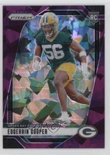 2024 Panini Prizm Rookies Purple Ice Prizm 5/225 Edgerrin Cooper #331 0ik8