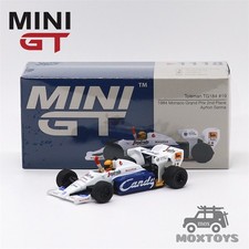 MINI GT 1:64 Toleman TG184 #19 Ayrton Senna 1984 Monaco Grand Car