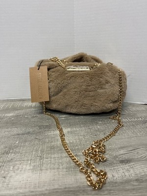 STEVE MADDEN faux fur bag NEW with tags and original insert paper