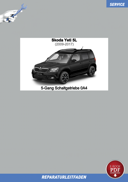 PDF Skoda Yeti (2009-2017) Reparaturanleitung 5-Gang Schaltgetriebe 0A4-image
