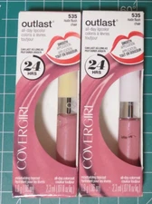 2x Covergirl Outlast All Day Lipcolor 535 Nude Flush Color Base ONLY