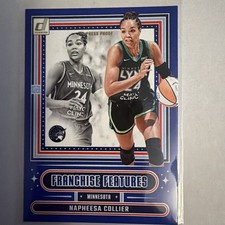 2025 Donruss WNBA - Franchise Features Napheesa Collier #1 Press Proof Blue