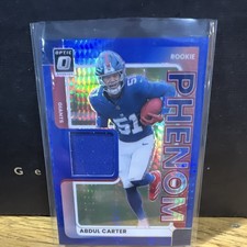 2025 Panini Donruss Optic - Rookie Phenoms Abdul Carter Giants #RPBH-ACR (MEM, …