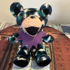 Ripple Grateful Dead 7  Bean Bear Plush by Liquid Blue Vintage
