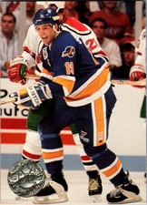 1991-92 Pro Set Platinum - Brendan Shanahan - #111 Base Card - St. Louis Blues