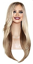 Avery  Jon Renau Smart Lace Wigs  Lace Front Monotop  12FS12 Malibu Blonde