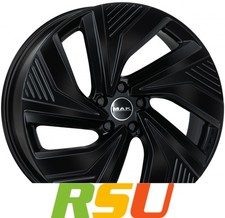 MAK Electra gloss black 9x20" ET42 LK5 112 ML 57.1 Alufelgen 20 Zoll