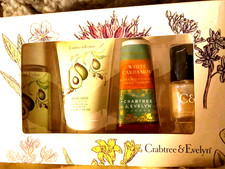 Crabtree Evelyn Avocado Olive Basil 4-Piece Gift Box New Old Stock