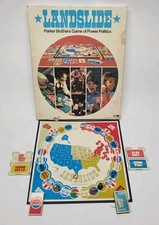 LANDSLIDE Board Game 100% COMPLETE 1971 Parker Brothers NICE!