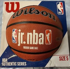 NEW Wilson Jr NBA Indoor Game Ball Authentic Series Basketball Size 5 Youth Play