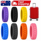 8Pcs Universal Luggage Wheel Cover Silicone Suitcase Caster Wheel Protector