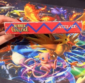 Sega Genesis  - Summer Challenge - CIB - Tested/Working - Free Shipping!