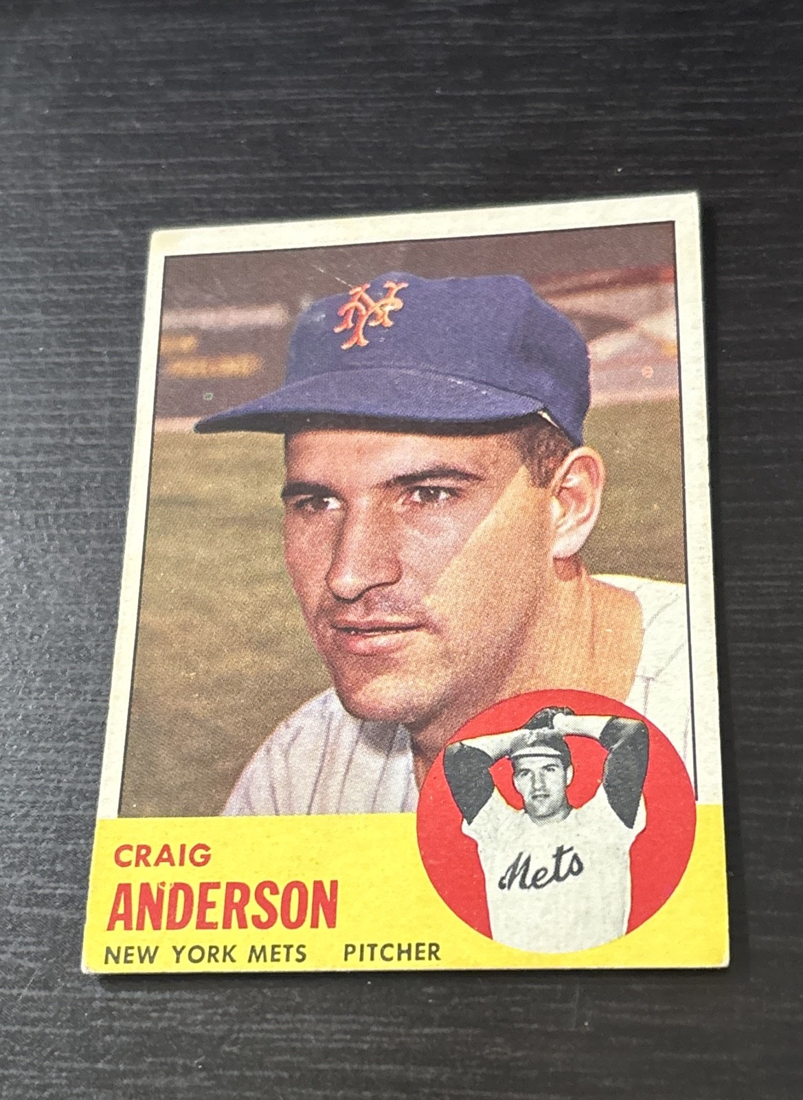 1963 Topps - Craig Anderson #59 (RC)