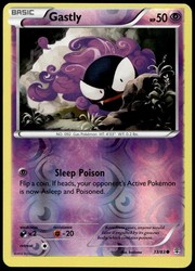 Gastly 33/83 Generations Reverse Holo